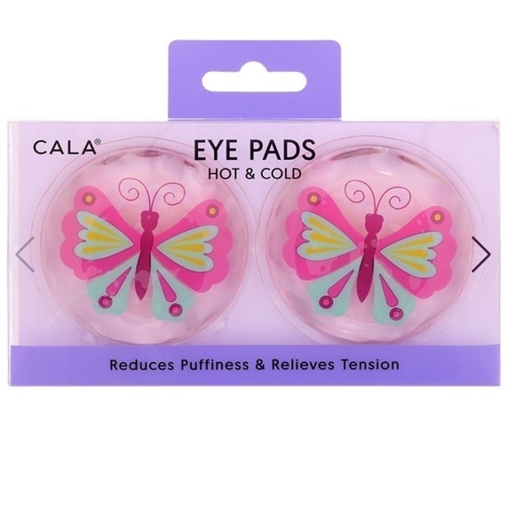 NEW CALA Hot & Cold Gel Eye Pads Butterfly reduce puffiness & relieve tension - Picture 1 of 2